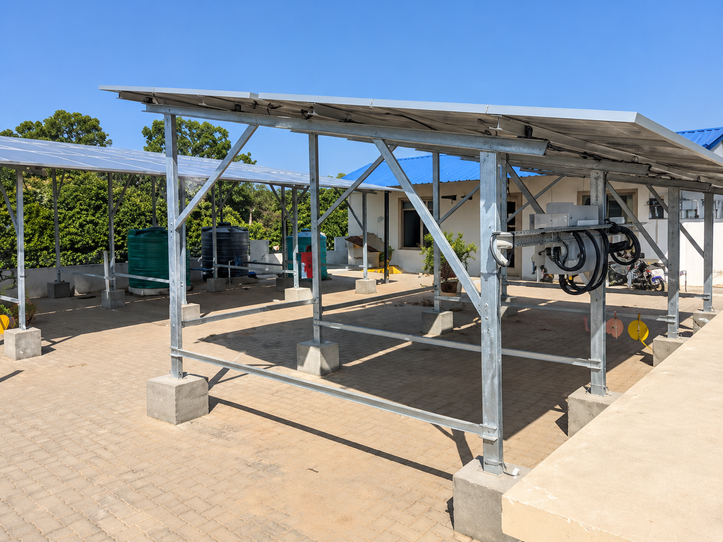 Elevated RCC Structure mounting structure